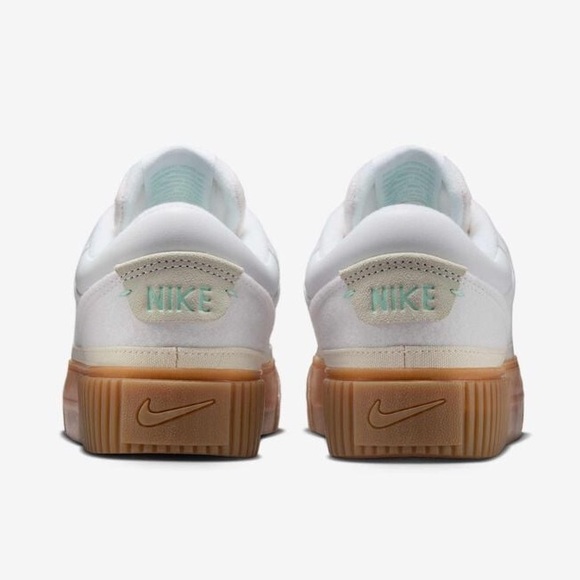 NEW Nike Court Legacy Lift Women’s Size 10 - White/Mint (No Box) - Picture 5 of 12